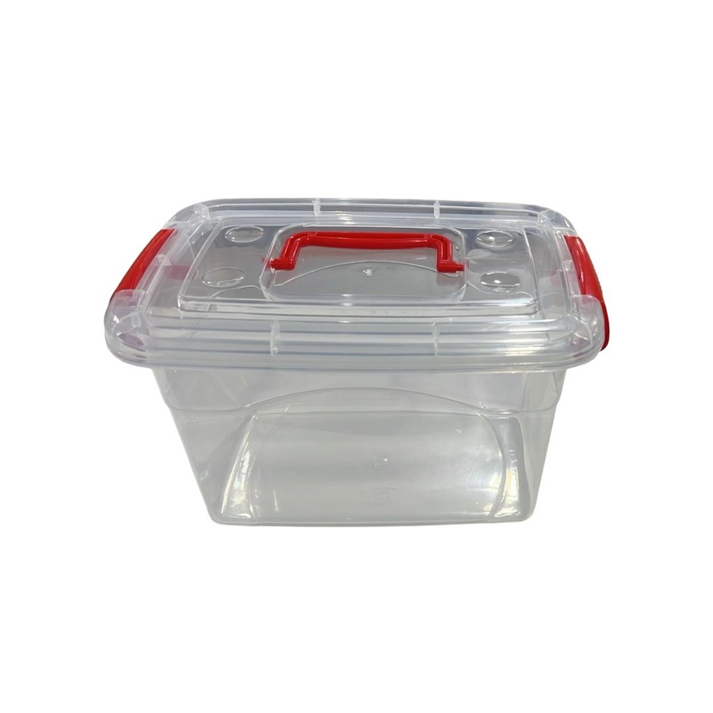 Caja #5 con tapa y asas (28.7x19.4x16.7cm)