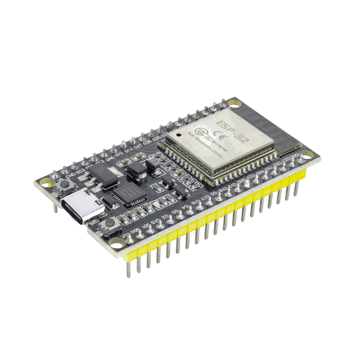 Placa de Desarrollo ESP32 38 Pines Wide USB-C (ESP-WROOM-32 / CP2102) – WiFi + Bluetooth