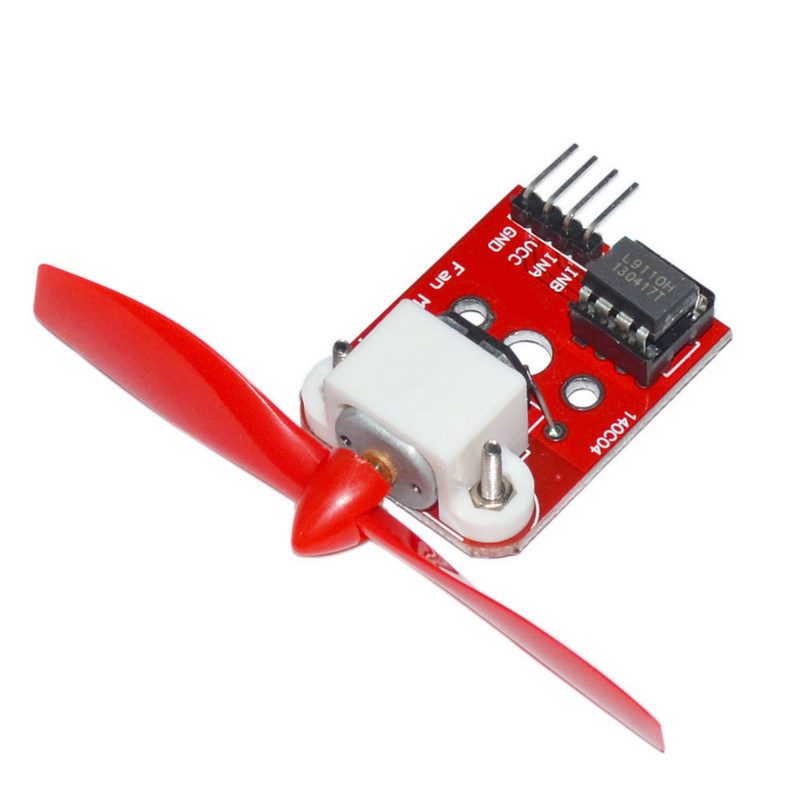 *Driver ARD-L9110 con motor y helice (L9110-FAN)