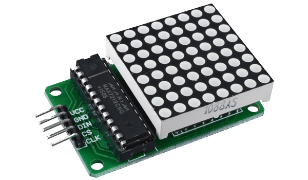 MAX7219-PCB Driver con Matriz de Leds 8x8 / 64