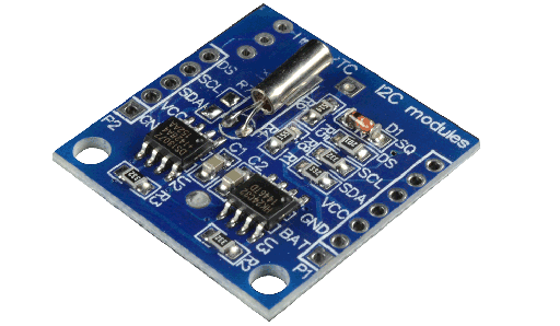 DS1307-PCB Modulo RTC I2C RTC DS1307 + 24C32