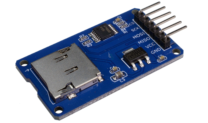 Modulo Circuito Lector de Memoria Micro SD