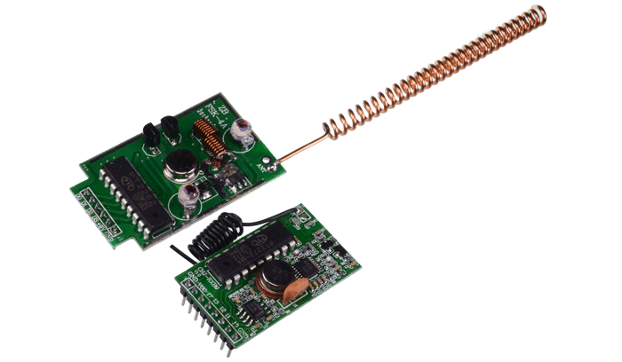 Modulo de RF 315Mhz ASK Tx y Rx larga distancia (FSK-4A-RXB9)