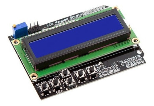 Shiel LCD con botones para Arduino (ARD-LCD1602)