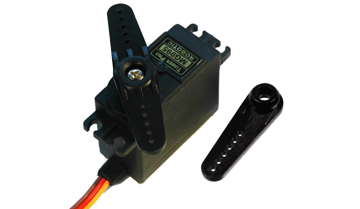 MG995 Servomotor TowerPro 15Kg-cm con Accesorios