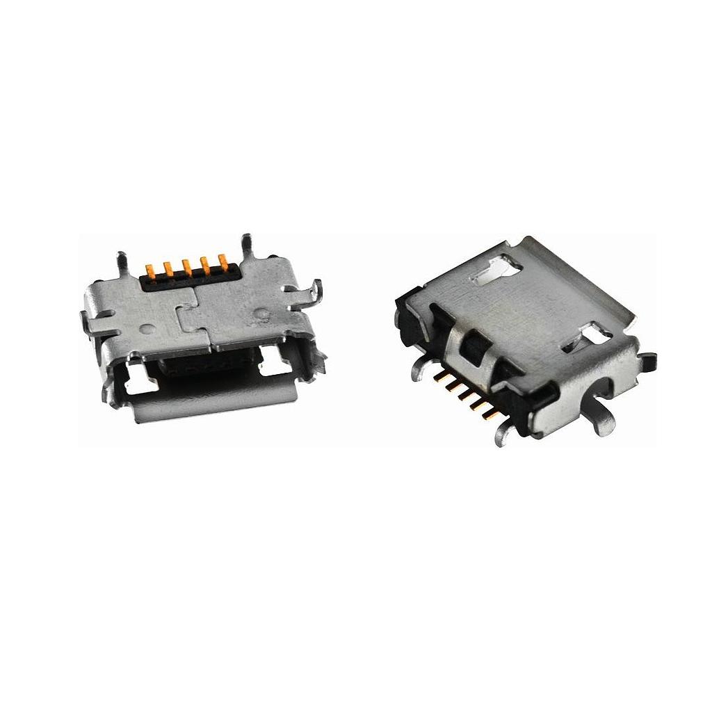 Conector micro USB V8 SMD para impreso (USB5-UPCB)