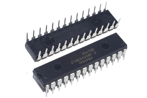 ATMEGA328 Microcontrolador AVR de 8 bits con 32K Bytes In-System Programmable Flash DIP-28