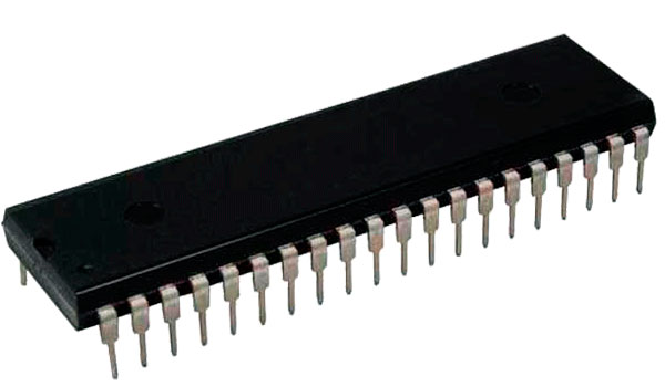 PIC18F2550 Microcontrolador Microchip encapsulado DIP-28