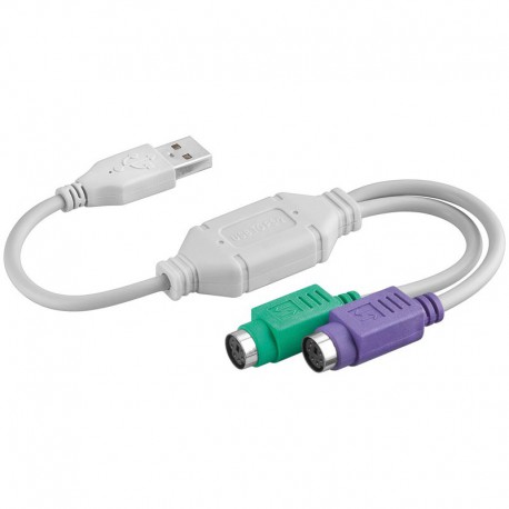 .Cable adaptador Usb a Ps2 (USB-PS2)