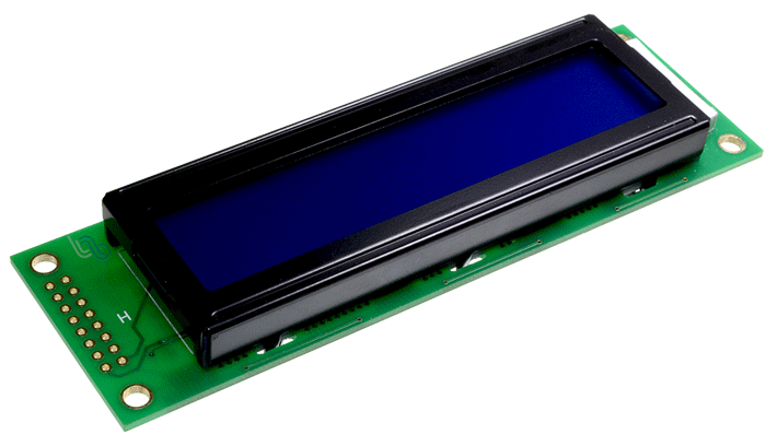 LCD-220BLA Display LCD Letras Blancas Fondo Azul Compatible con HD44780 LCD 2x20