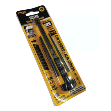 Cuter profesional con bloqueo automatico, tipo de hoja SK5