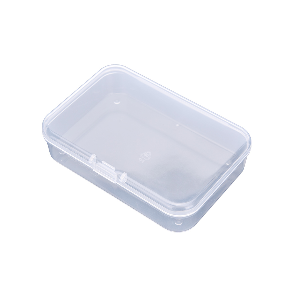 .Caja plastica transparente 8.5x5.5x1.8cm (CA-502)