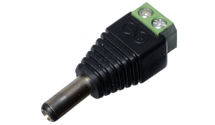 Borne de conexion a Plug DC 2.1mm x 5.5mm (DC-25P)