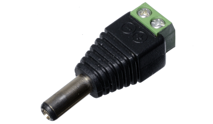 Borne de conexion a Plug DC 2.5mm x 5.5mm (DC-25P)