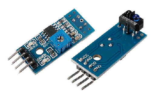 [TCRT5000-Trim] Sensor Infrarrojo Reflectivo TCRT5000 con Trimpot para Seguidor de linea HW-870