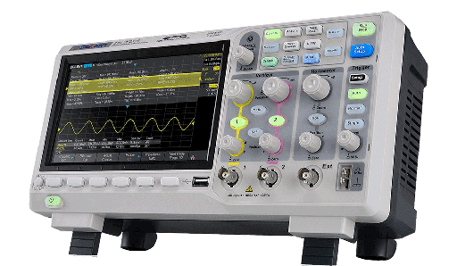 [SDS1202X-E] Osciloscopio Digital de 2 canales de 200MHz Siglent, Incluye Puntas de Prueba y CD con Software (SDS1202X-E)