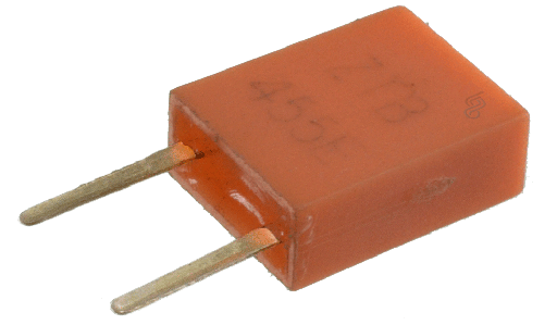 [XTAL-455E] Oscilador ceramico de 455E KHz naranja