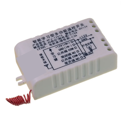 [HFJ-12V1S] Modulo de 1 Rele Receptor de 315MHz 12VDC (HFJ-12V1S)
