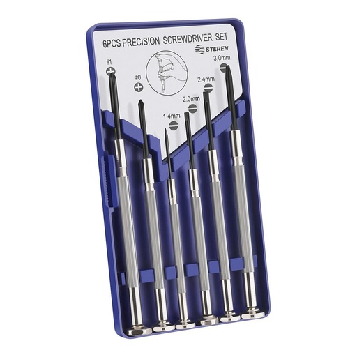 [D06] .Desarmadores de precision perillero 6pcs (D06)