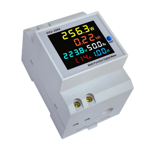 [D52-2066] Indicador digital de Voltaje Corriente Potencia Frecuencia (D52-2066)