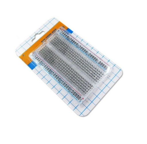 [SB-8356] Protoboard transparente de 400 puntos en blister (SB-8356)