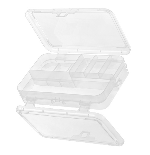 [C-23x14.5x5.4] .Caja Organizadora doble cara 23x14.5x5.4cm