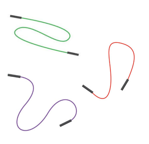 [HH30] Cable jumper Hembra-Hembra de 30cm Dupont color negro (HH30)