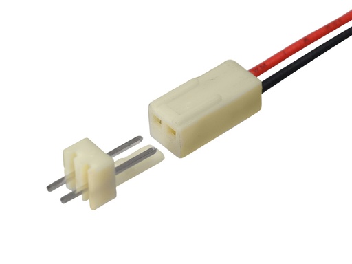 [L2510-2Cables] .Molex 2510 Connector 2 pines + Cable 15cm (L2510-2Cables)