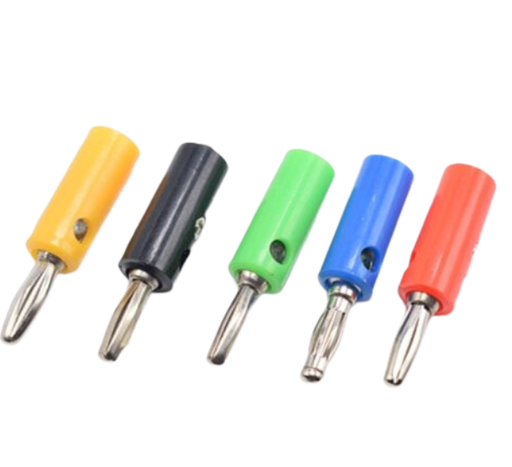 [NB-416] *Plug Banana Conector de 4mm con Tornillo para cable (NB-416)