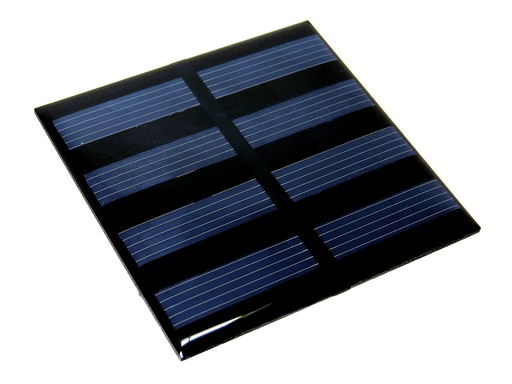 [HFK-SBE5555] Celda Solar Policristalina Miniatura de 2V 120mA Tamaño: 55X55mm