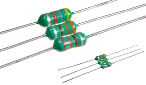 [AL0410-221K] 220UH Bobina AL041 axial TH bandas de color (AL0410-221K)