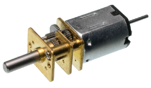 [12GA6V1000SP] Motor DC Micro Metal de Corriente Contínua con Reductor para Robótica 6VDC 1000RPM D19XL39 + Eje Pololu N20 (12GA6V1000SP)