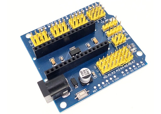 [ARD-DK003] .Tarjeta de Expansion para Arduino Nano Shield Adaptador de Terminales de Conexion (ARD-DK003)