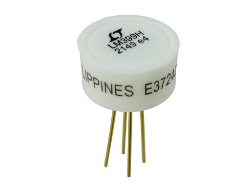 [LM399H] Referencia de Voltaje Shunt LM399H con Excelente Estabilidad de Temperatura y Amplio Rango de Voltaje en 4-Pines TO-46 Metal Can (LM399H)