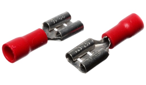 [FDD1.25-250] Terminal 22-16 AWG hembra pre aislado T0.4mm  (FDD1.25-250)