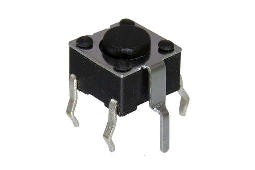 [T-6X6-4H5-5P] .Tact switch 5 pines 6x6 4.5mm cuadrado (T-6X6-4H5-5P)