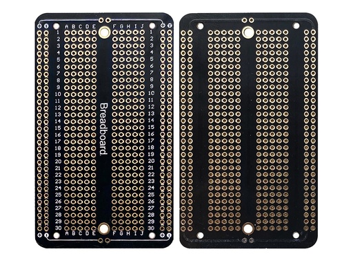 [PCB-5X9BB] Placa Impresa de 5x9cm, Tarjeta tipo Protoboard de Doble Cara (PCB-5X9BB)