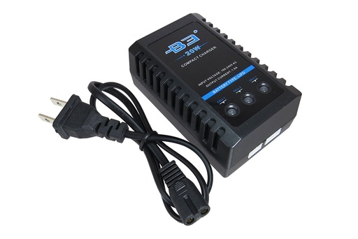 [B3Pro] .Cargador Balanceado para baterias Lipo 2S 3S 7.4v/11.1v-20W