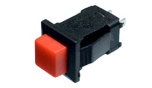 [DS-431-NO] Pulsador normalmente abierto cuadrado 1Amp 250VAC (DS-431-NO)