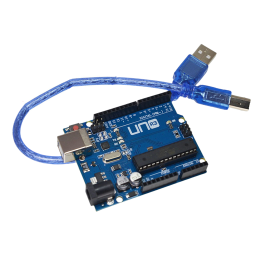 [UNOR3-OC] Uno R3 Compatible con IDE Arduino + Cable USB "OverClick"