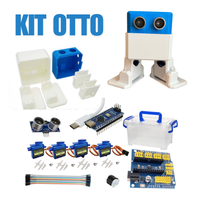 [OTTOSENSORES] Kit Robot OTTO con sensores incluidos