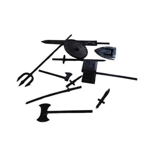 [DUMMY13-ARMAS] Accesorios varios para Dummy 13 color negro