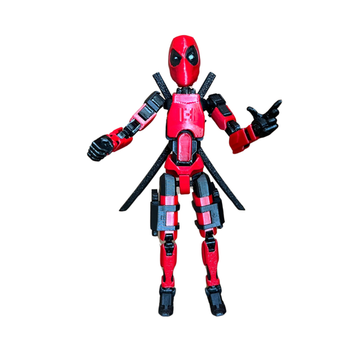 [DEADPOOL] .Muñeco Articulado DEADPOOL DUMMY 13 impresion 3D