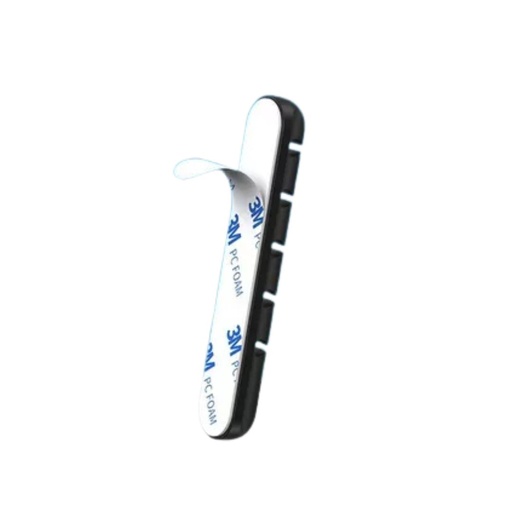 [3M] .Organizador de 5 cables con adhesivo 3M