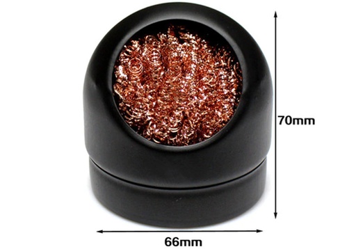 [CMT-599B] .Limpiador de Punta de Cautin, esponja y base