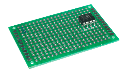 [PCB-8x12FR4] Placa Impresa Multiusos de 8x12cm FR4 de 1.6mm Verde