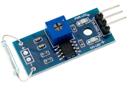 [Y213] .Sensor Reed Switch Y213 - Sensor de Campo Magnetico / Iman para Arduino