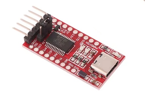 [USB-TTL232C] *Conversor USB Serial tipo C de 3.3-5VDC FTDI con FT232RL Adaptador USB TTL