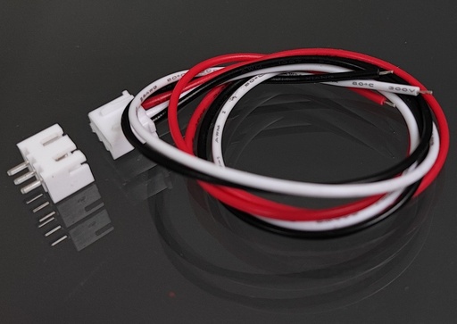 [JSTXH253] .Cablecillo con Conectores JST XH 2,5 - 3 Pines Macho Largo: 15cm
