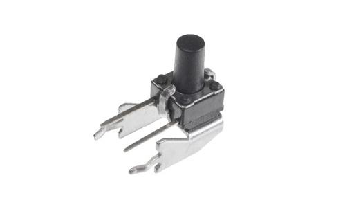 [T-6x6x13RA11] Tact switch 11mm en angulo 2 pin